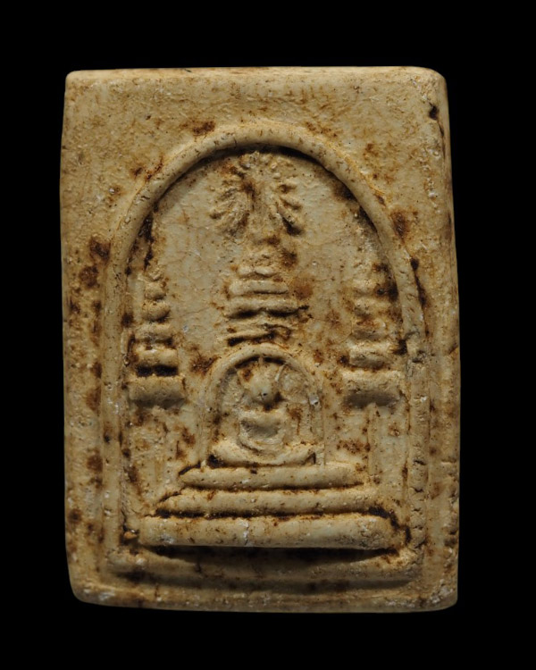 พระสมเด็จพิมพ์ข้างฉัตร วัดประสาทบุญญาวาส กรุงเทพฯ พิธีใหญ่ ปี ๒๕๐๖ มวลสารผสมผงวัดระฆัง และสมเด็จบางข - 2