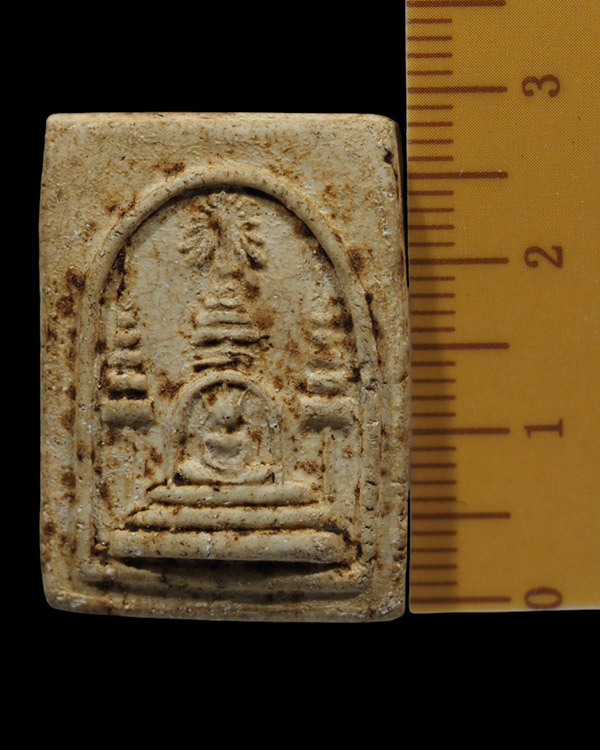 พระสมเด็จพิมพ์ข้างฉัตร วัดประสาทบุญญาวาส กรุงเทพฯ พิธีใหญ่ ปี ๒๕๐๖ มวลสารผสมผงวัดระฆัง และสมเด็จบางข - 4