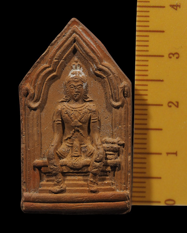 พระร่วงนั่งเมือง เนื้อดิน หลวงพ่อหล่ำ วัดสามัคคีธรรม ลาดพร้าว กรุงเทพฯ สภาพสวย เกจิเก่งอีกท่าน  องค์ - 4