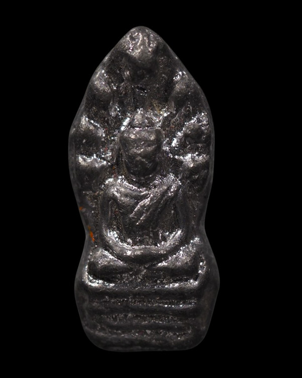 พระหล่อพิมพ์ปรกพิมาย เนื้อตะกั่ว  สร้างยุคหลัง ไม่ทราบที่ - 2