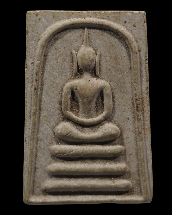 พระสมเด็จเนื้อผง พิมพ์ใหญ่ ฐาน 3 ชั้น วัดเจ้าอาม ปี 2516 พิธีใหญ่ หลวงพ่อมุ่ย หลวงปู่โต๊ะ หลวงพ่อทอง - 2