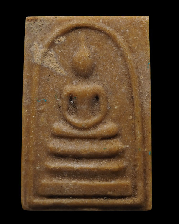 พระสมเด็จเนื้อผงหลังยัตน์ ๕ แถว หลวงพ่อกวย วัดโฆสิตาราม จ.ชัยนาท ออกที่วัดหัวนา จ.เพชรบุรี หายากเป็น - 2