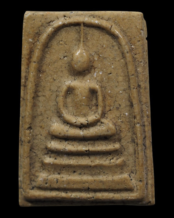 พระสมเด็จพิมพ์พระประธาน หลวงปู่นาค วัดระฆังโฆสิตาราม กรุงเทพฯ มวลสารผสมผงเก่า สร้างประมาณยุค ปี 2495 - 2