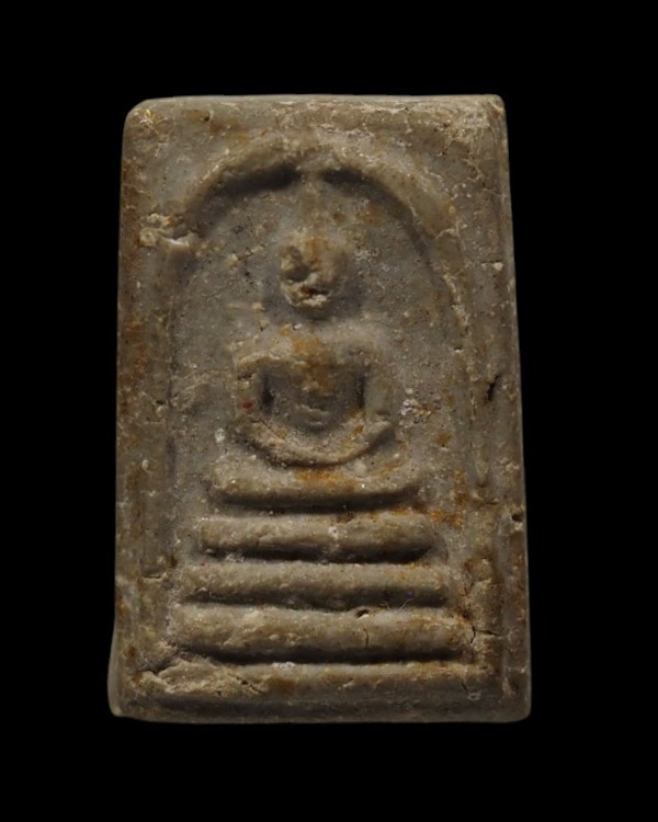 พระผงพิมพ์คะแนนเนื้อเทา วัดประสาทบุญญาวาส กรุงเทพฯ พิธีใหญ่ ปี ๒๕๐๖ มวลสารผสมผงวัดระฆัง และสมเด็จบาง - 2