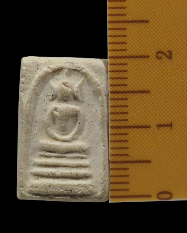 พระสมเด็จพิมพ์คะแนนหูบายศรี (พิมพ์หลวงปู่นาค) วัดประสาทบุญญาวาส กรุงเทพฯ พิธีใหญ่ ปี ๒๕๐๖ มวลสารผสมผ - 4