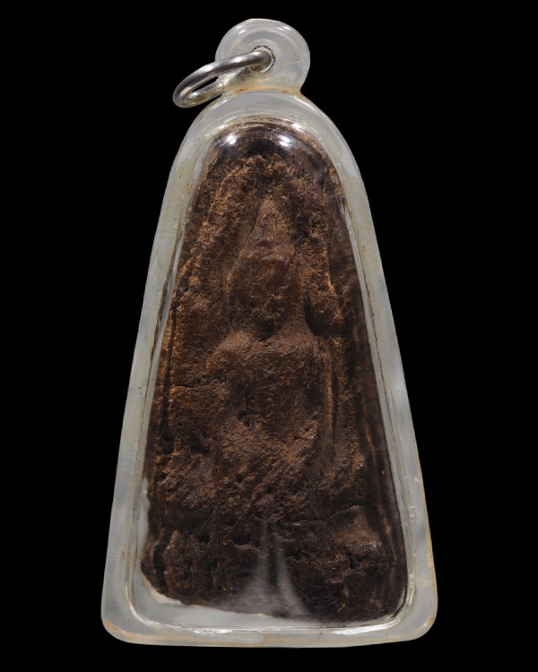 พระว่านจำปาสัก (จัมปาสัก, จำปาศักดิ์) สร้างจากว่านยาวิเศษ 108 ชนิด เป็นพระมากประสพการณ์ มีผลทางคงกระ - 2