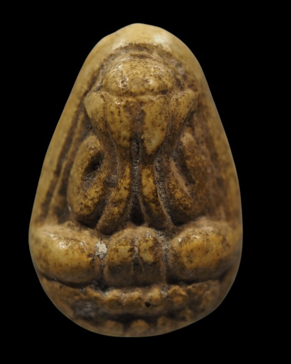 พระปิดตาหลวงพ่ออยู่ วัดบางหัวเสือ สมุทรปราการ เนื้อผงพุทธคุณ องค์นี้ยุคแรกครับ พระเก่าหายากแล้วครับ  - 2