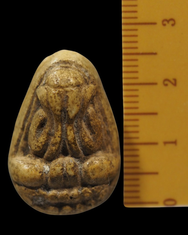 พระปิดตาหลวงพ่ออยู่ วัดบางหัวเสือ สมุทรปราการ เนื้อผงพุทธคุณ องค์นี้ยุคแรกครับ พระเก่าหายากแล้วครับ  - 4