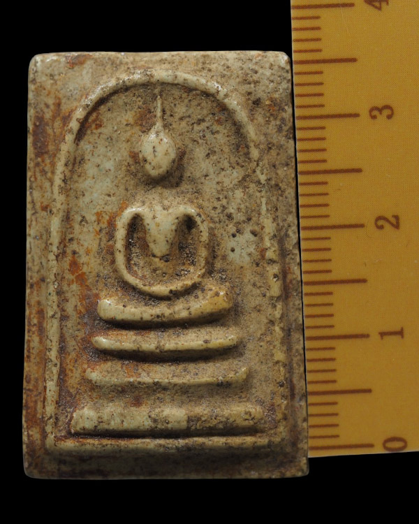 พระสมเด็จพิมพ์พระประธาน หลวงปู่นาค วัดระฆังโฆสิตาราม กรุงเทพฯ มวลสารผสมผงเก่า สร้างประมาณยุค ปี 2495 - 4