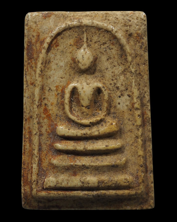 พระสมเด็จพิมพ์พระประธาน หลวงปู่นาค วัดระฆังโฆสิตาราม กรุงเทพฯ มวลสารผสมผงเก่า สร้างประมาณยุค ปี 2495 - 5