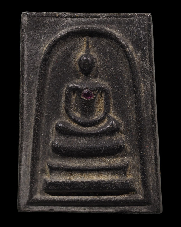 พระสมเด็จพระสมเด็จเงินเหลือ พ.ศ.2520 วัดพรหมรังษี กรุงเทพฯ หลวงปู่โต๊ะ วัดประดู่ฉิมพลี พิธีใหญ่  องค - 5