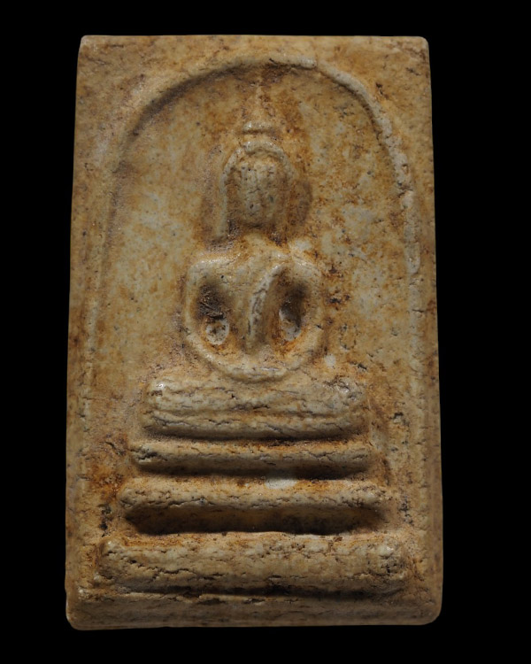 พระสมเด็จพิมพ์ประประธาน พิมพ์ใหญ่ เนื้อผงเก่ามีอายุ  ไม่ทราบที่ - 5