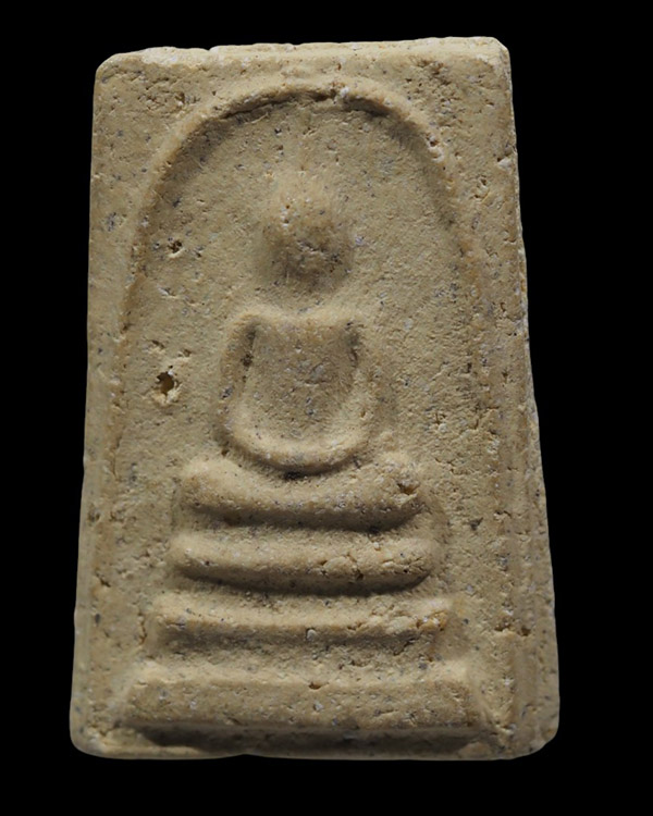 พระผงพิมพ์ฐาน 3 ชั้น วัดประสาทบุญญาวาส กรุงเทพฯ พิธีใหญ่ ปี ๒๕๐๖ มวลสารผสมผงวัดระฆัง และสมเด็จบางขุน - 2