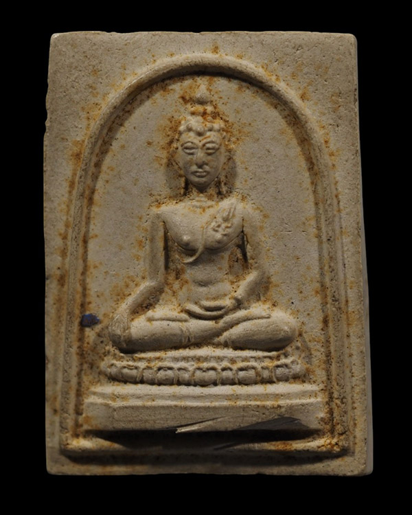 พระสมเด็จพิมพ์เชียงแสน วัดชิโนรสาราม กรุงเทพฯ ปี 2512 หลวงพ่อกวย, หลวงพ่อพรหม,หลวงปู่โต๊ะ ปลุกเสก    - 2