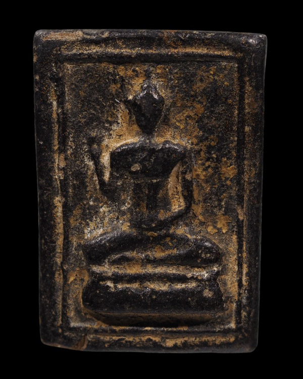 พระพุทธกวัก หลวงพ่อทาบ ปี 2505 ผสมสีผึ้งเขียว หลวงปู่ทิม วัดละหารไร่ ปลุกเสก สร้างพร้อมกับ พระสมเด็จ - 2