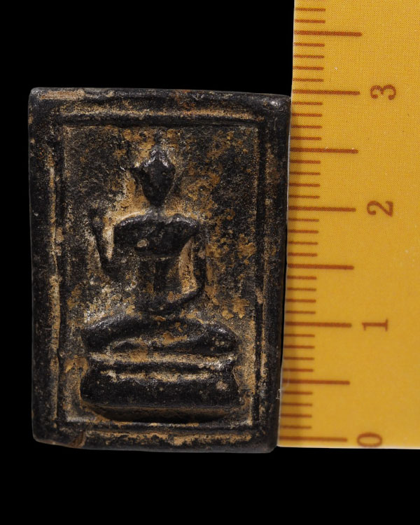 พระพุทธกวัก หลวงพ่อทาบ ปี 2505 ผสมสีผึ้งเขียว หลวงปู่ทิม วัดละหารไร่ ปลุกเสก สร้างพร้อมกับ พระสมเด็จ - 4