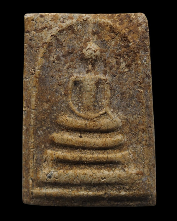 พระสมเด็จพิมพ์พระประธานเล็ก  หลวงปู่นาค วัดระฆังโฆสิตาราม กรุงเทพฯ มวลสารผสมผงเก่า ปี 2490 ยุคแรกๆ ( - 5