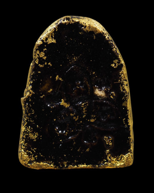 พระสังกัจจายน์ เนื้อผงน้ำมัน ลงรักปิดทอง(หายากยาก) หลังยันต์ใบพัด หลวงปู่ธูป วัดแค นางเลิ้ง ยุดต้น ป - 3