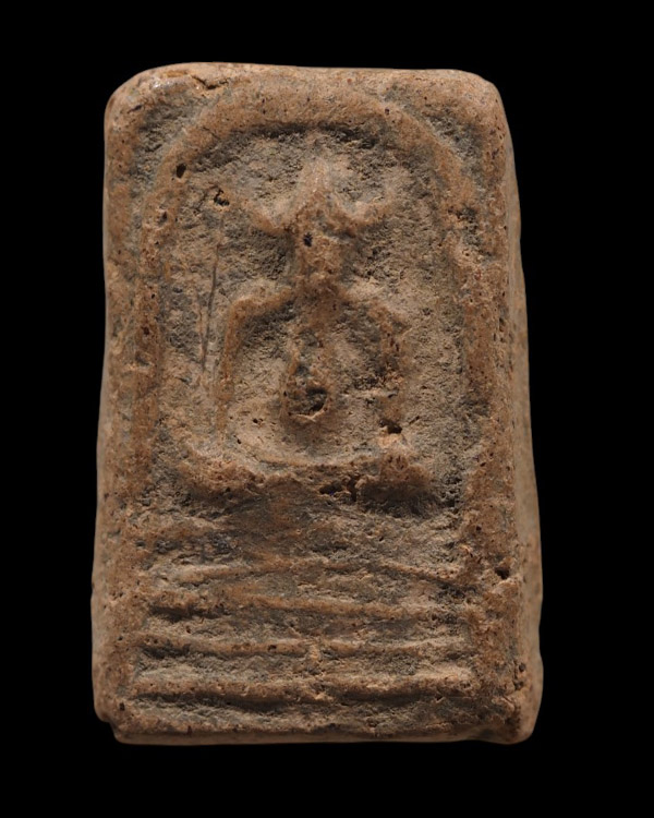 พระสมเด็จเนื้อดิน กรุวัดโพธิ์บางปะอิน จ.พระนครศรีอยุธยา สภาพสวย พระกรุอายุ 100 ปีกว่าๆ ที่น่าเก็บ  ป - 2