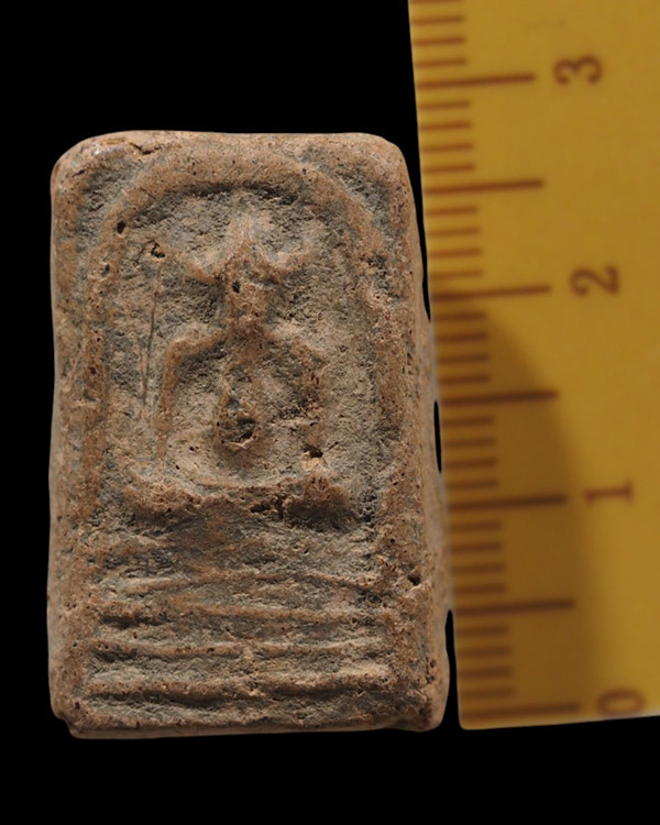 พระสมเด็จเนื้อดิน กรุวัดโพธิ์บางปะอิน จ.พระนครศรีอยุธยา สภาพสวย พระกรุอายุ 100 ปีกว่าๆ ที่น่าเก็บ  ป - 4