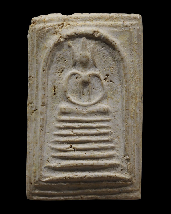 พระสมเด็จพิมพ์วัดเกศไชโย  เนื้อผงพุทธคุณ  พระเก่า เนื้อสวย ไม่ทราบที่  องค์นี้  ตอนเช่ามาดูเป็นวัดปร - 2