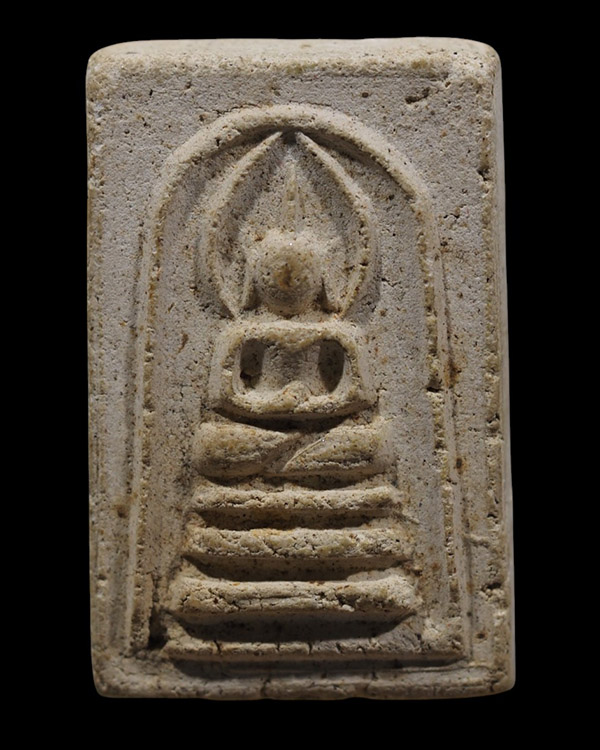 พระสมเด็จ วัดสามกอ จ.อยุธยา ปี 2506 สร้างจาก สมเด็จของวัดสามกอที่ชำรุดแตกหักทั้งหมดกับชิ้นส่วนของสมเ - 2