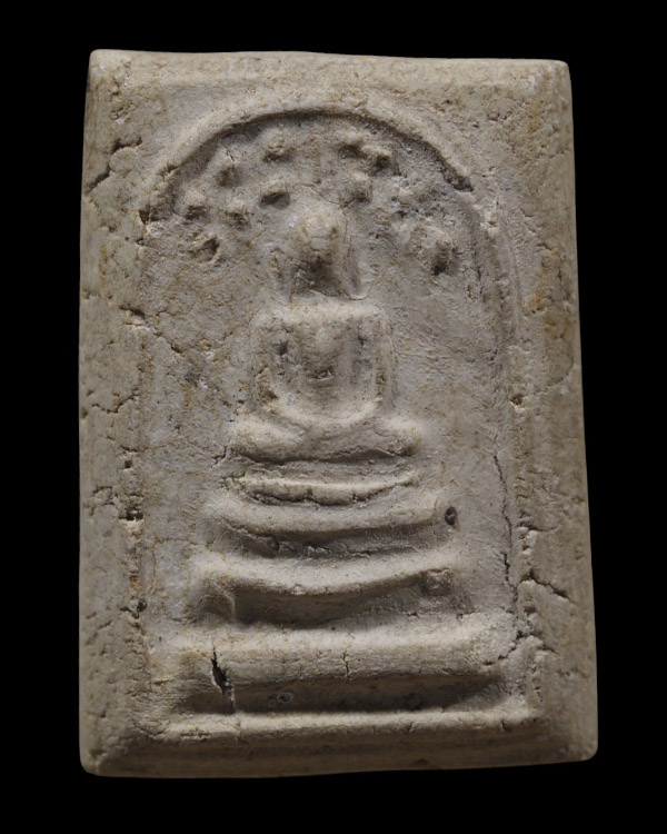 พระสมเด็จพิมพ์ปรกโพธิ์  วัดประสาทบุญญาวาส กรุงเทพฯ พิธีใหญ่ ปี ๒๕๐๖ มวลสารผสมผงวัดระฆัง และสมเด็จบาง - 5