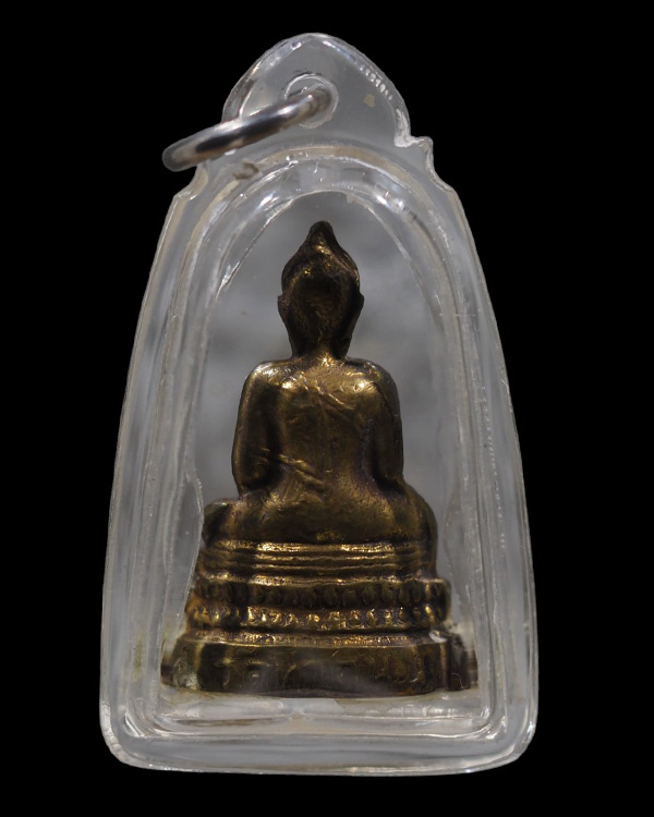 พระกริ่งหลวงพ่อเพ็ชร์ วัดท่าถนน ปี 2500 เนื้อทองเหลือง จ.อุตรดิตถ์  สุดยอดพระดีปีสร้างลึกมากประสบการ - 3