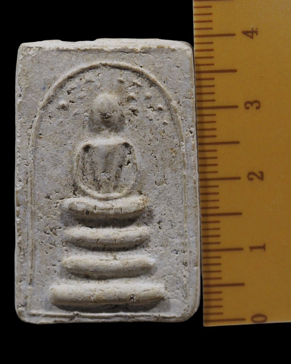 พระสมเด็จปรกโพธิ์ พิมพ์นิยม ผสมผงเก่าบางขุนพรหม อาจารย์เชื้อ วัดสะพานสูง กรุงเทพฯ ปี ๒๕๐๗ ชุดพิเศษ อ - 4