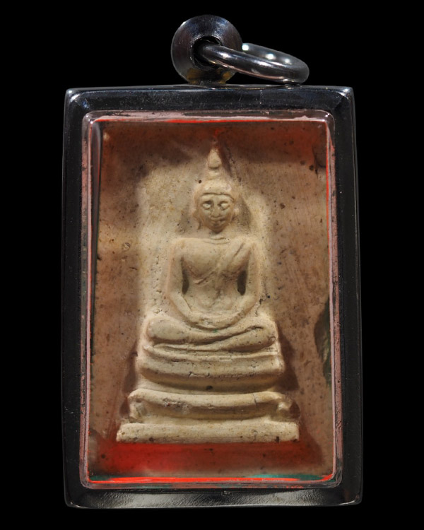 พระสมเด็จพิมพ์พระประธาน พิมพ์ใหญ่ พระครูมูล พิมพ์มีหน้าตา วัดสุทัศน์ ปี ๒๔๙๕  องค์นี้พิมพ์ไม่มีซุ้ม  - 4