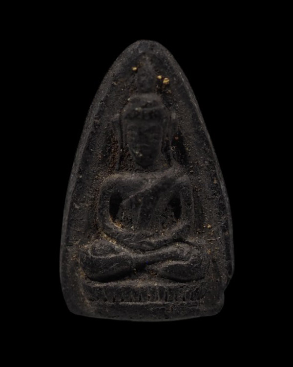 พระผงพิมพ์ชินราช พิมพ์ตะแนนเล็บมือ หลังยันต์ เนื้อผงใบลานหลวงพ่อกล้าย วัดหงส์รัตนาราม บางกอกใหญ่ ธนบ - 2