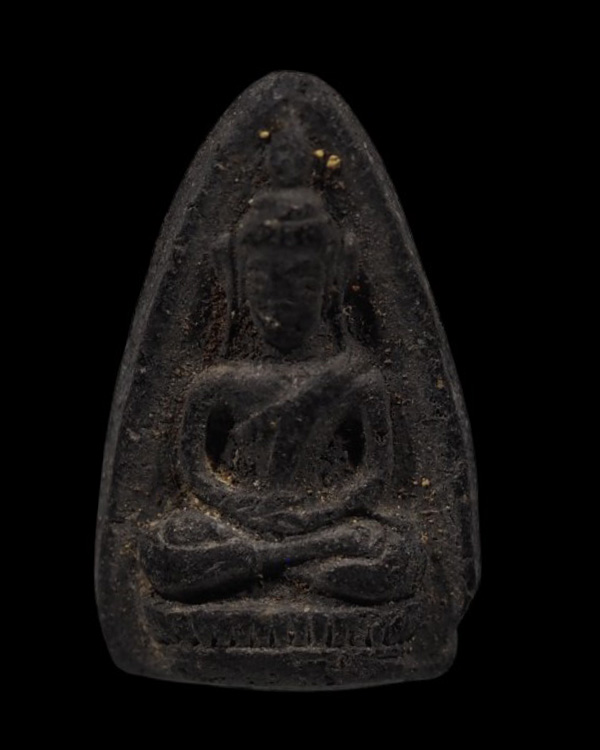 พระผงพิมพ์ชินราช พิมพ์ตะแนนเล็บมือ หลังยันต์ เนื้อผงใบลานหลวงพ่อกล้าย วัดหงส์รัตนาราม บางกอกใหญ่ ธนบ - 5