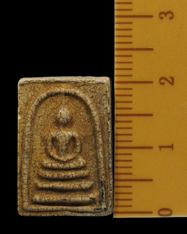 พระสมเด็จคะแนน พิมพ์พระประธาน หลวงปู่นาค วัดระฆังโฆสิตาราม กรุงเทพฯ มวลสารผสมผงเก่า สร้างประมาณยุค ป - 4