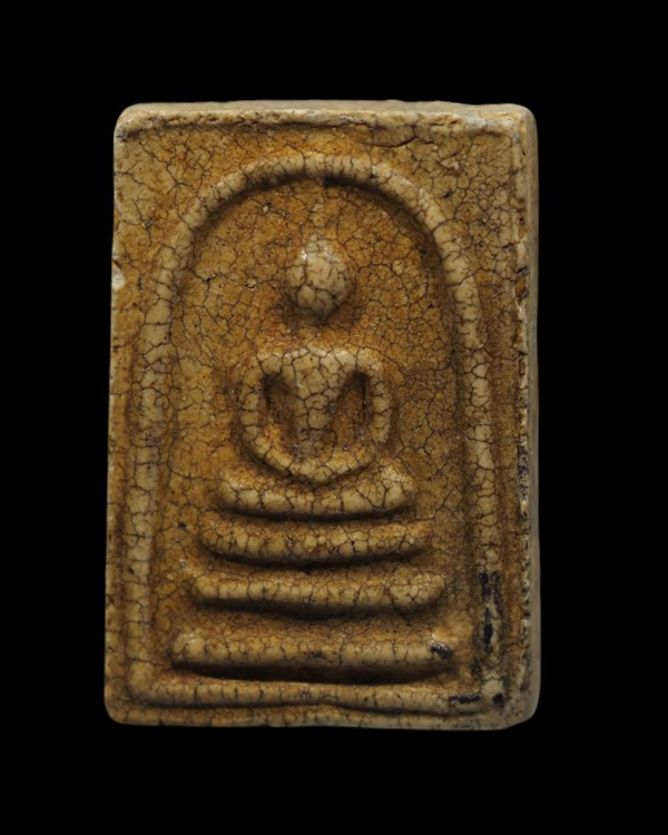 พระสมเด็จคะแนน พิมพ์พระประธาน หลวงปู่นาค วัดระฆังโฆสิตาราม กรุงเทพฯ มวลสารผสมผงเก่า สร้างประมาณยุค ป - 5