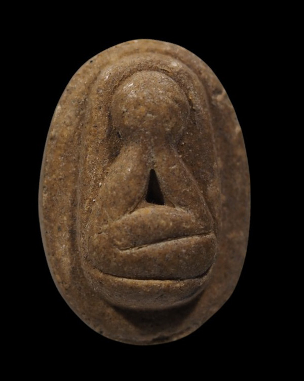 พระปิดตาเม็ดบัวหลวง เนื้อผงเกสร หลวงพ่อยิด วัดหนองจอก จ.ประจวบคีรีขันธ์ ปลุกเสก 3 ไตรมาส และรุ่นนี้เ - 5