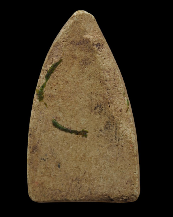 พระพิมพ์วัดสามปลื้ม พิมพ์ใหญ่ (หายาก) เนื้อผงวัดระฆังล้วน ปลุกเสกพิธีอินโดจีน วัดสุทัศน์ หลวงพ่อสุพจ - 3