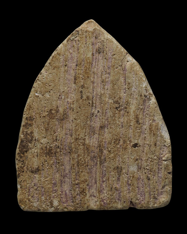 พระผงพิมพ์หลวงพ่อโต บางกระทิง  เนื้อผงเก่า  สภาพผ่านการใช้ เนื้อจัด  ไม่ทราบที่ - 3