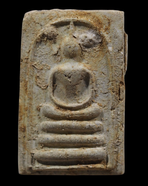 พระสมเด็จ พิมพ์เศียรกลม พิมพ์เล็ก หลวงปู่หิน วัดระฆังฯ ( คณะ ๗) กรุงเทพฯ ปี 2500  หลวงปู่หิน ท่านได้ - 2