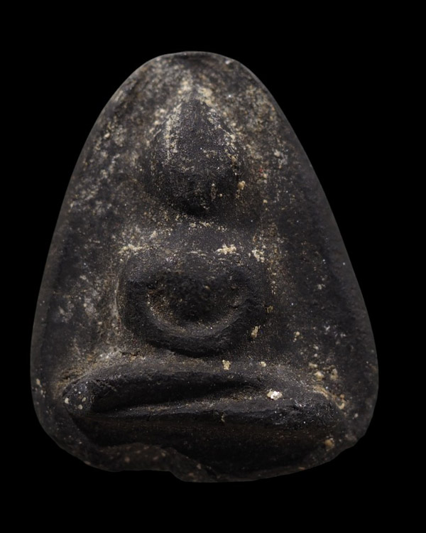 พระผงพิมพ์วัดพลับ เนื้อดำ วัดประสาทบุญญาวาส กรุงเทพฯ พิธีใหญ่ ปี ๒๕๐๖ มวลสารผสมผงวัดระฆัง และสมเด็จบ - 5