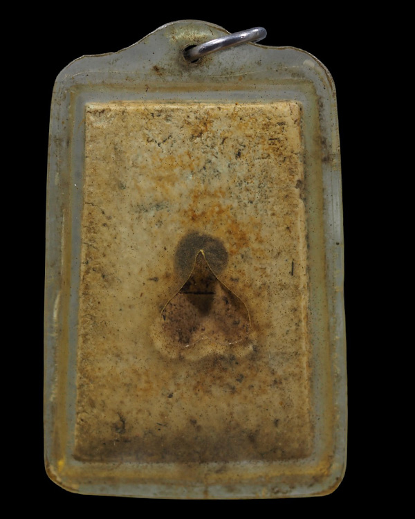 พระสมเด็จพิมพ์ฐานหมอน  หลวงปู่นาค วัดระฆังโฆสิตาราม กรุงเทพฯ มวลสารผสมผงเก่า สร้างประมาณยุค ปี 2495  - 3