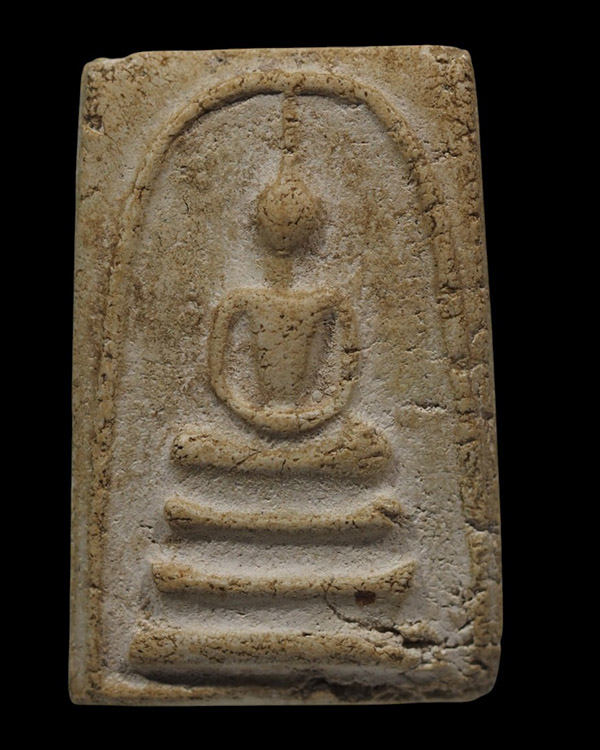 พระผงพิมพ์ฐาน 3 ชั้น วัดประสาทบุญญาวาส กรุงเทพฯ พิธีใหญ่ ปี ๒๕๐๖ มวลสารผสมผงวัดระฆัง และสมเด็จบางขุน - 2