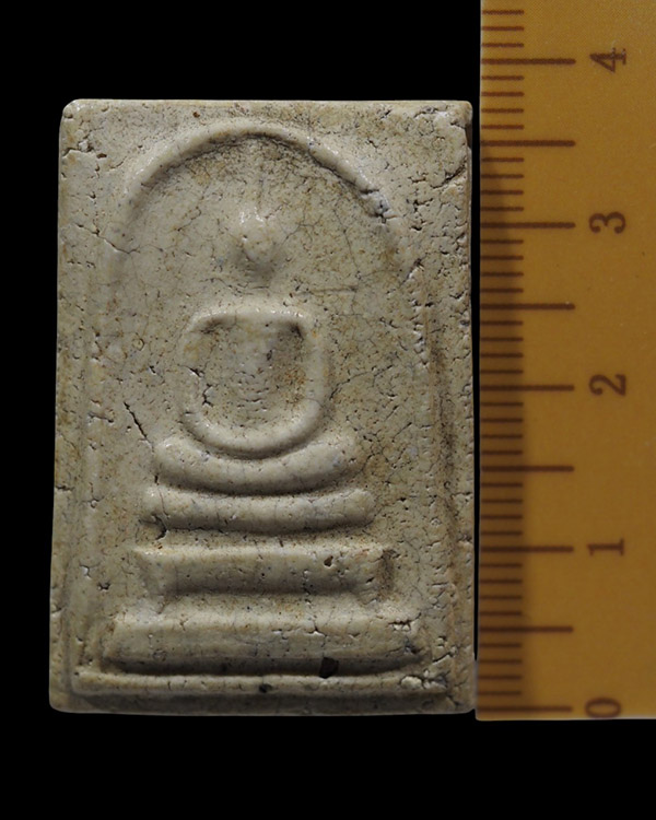 พระสมเด็จพิมพ์ฐานขาโต๊ะ หลวงปู่นาค วัดระฆังโฆสิตาราม กรุงเทพฯ มวลสารผสมผงเก่า สร้างประมาณยุค ปี 2495 - 4