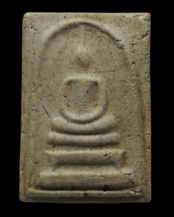 พระสมเด็จพิมพ์ฐานขาโต๊ะ หลวงปู่นาค วัดระฆังโฆสิตาราม กรุงเทพฯ มวลสารผสมผงเก่า สร้างประมาณยุค ปี 2495 - 5