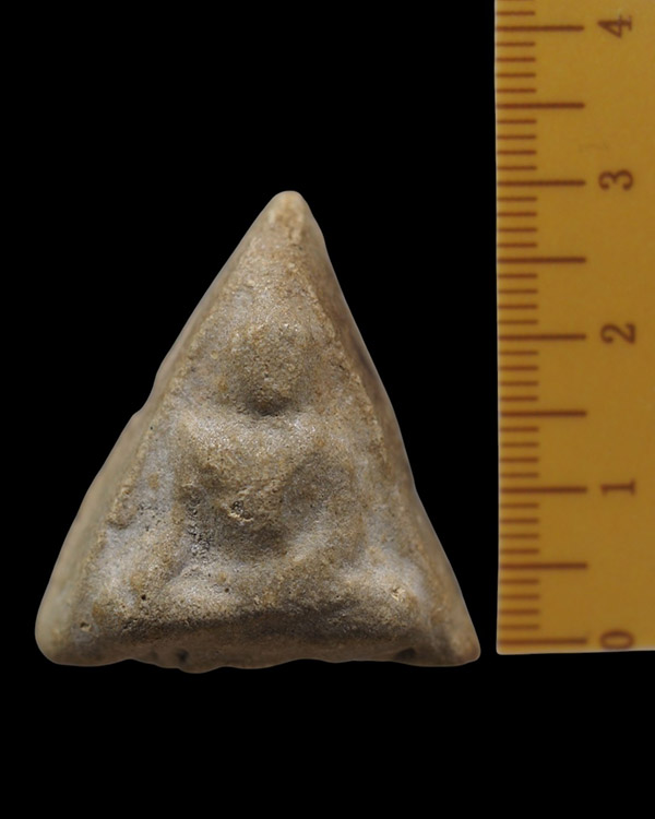 พระพิมพ์สมเด็จนางพญา (หายาก) เนื้อผงน้ำมัน หลังยันต์ใบพัด หลวงปู่ธูป วัดแค นางเลิ้ง ยุดต้น ปี 2504 เ - 4