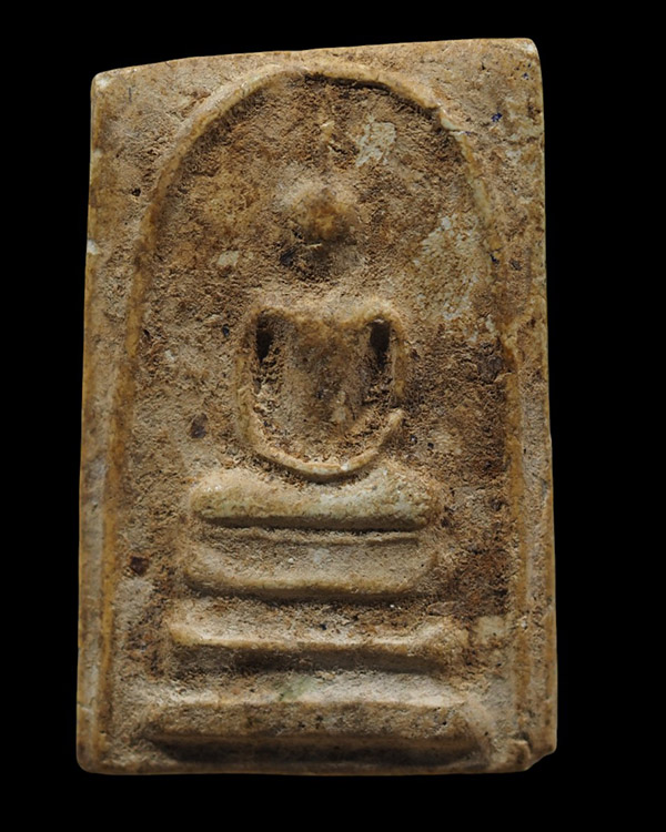 พระผงพิมพ์ฐาน 3 ชั้น วัดประสาทบุญญาวาส กรุงเทพฯ พิธีใหญ่ ปี ๒๕๐๖ มวลสารผสมผงวัดระฆัง และสมเด็จบางขุน - 2