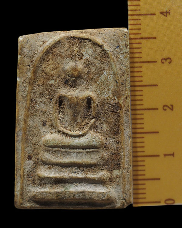 พระผงพิมพ์ฐาน 3 ชั้น วัดประสาทบุญญาวาส กรุงเทพฯ พิธีใหญ่ ปี ๒๕๐๖ มวลสารผสมผงวัดระฆัง และสมเด็จบางขุน - 4