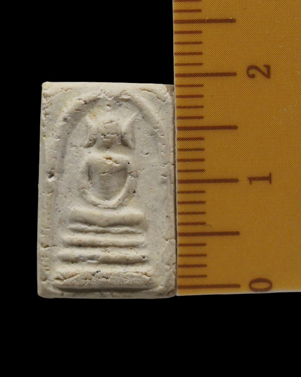 พระสมเด็จพิมพ์คะแนนหูบายศรี (พิมพ์หลวงปู่นาค) วัดประสาทบุญญาวาส กรุงเทพฯ พิธีใหญ่ ปี ๒๕๐๖ มวลสารผสมผ - 4