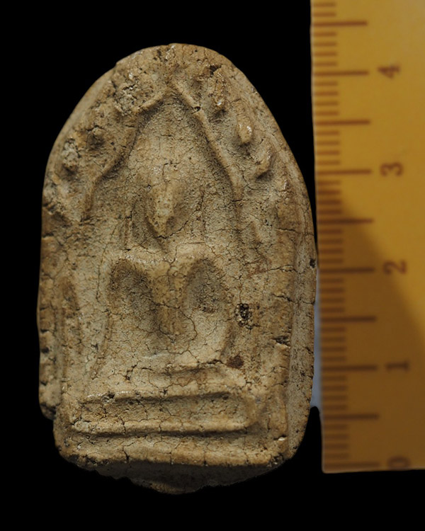 พระขุนแผน หลังวัดพลับ พิมพ์ใหญ่ พระเก่าสวย ไม่ทราบที่ องค์นี้ไม่ทราบเกจิผู้สร้าง แต่เนื้อหาเก่าจัด - 4