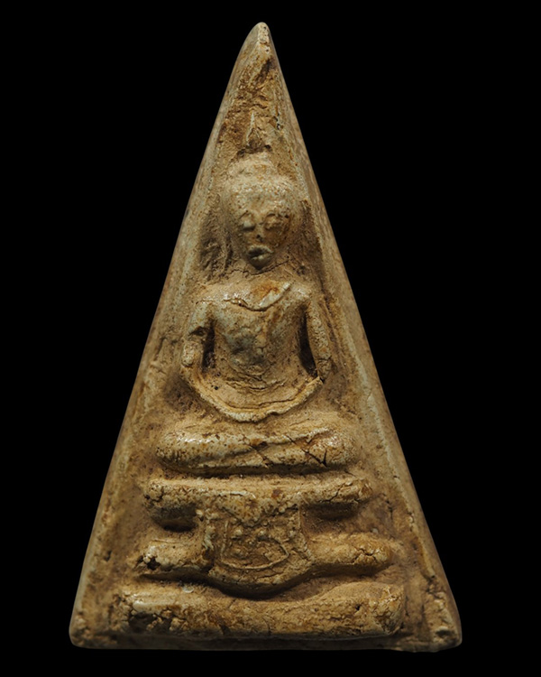 พระสมเด็จพิมพ์สามปลื้ม (พิมพ์หายาก) เนื้อผงวัดระฆังล้วน ปลุกเสกพิธีอินโดจีน วัดสุทัศน์ หลวงพ่อสุพจน์ - 5