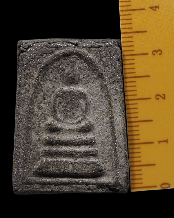 พระสมเด็จเนื้อผงพุทธคุณ หลังยันต์น้ำเต้า เจ้าคุณนรฯ ออกวัดศีลขันธารา จ.อ่างทอง ปี ๒๕๑๓ เป็นพระที่ค่อ - 4